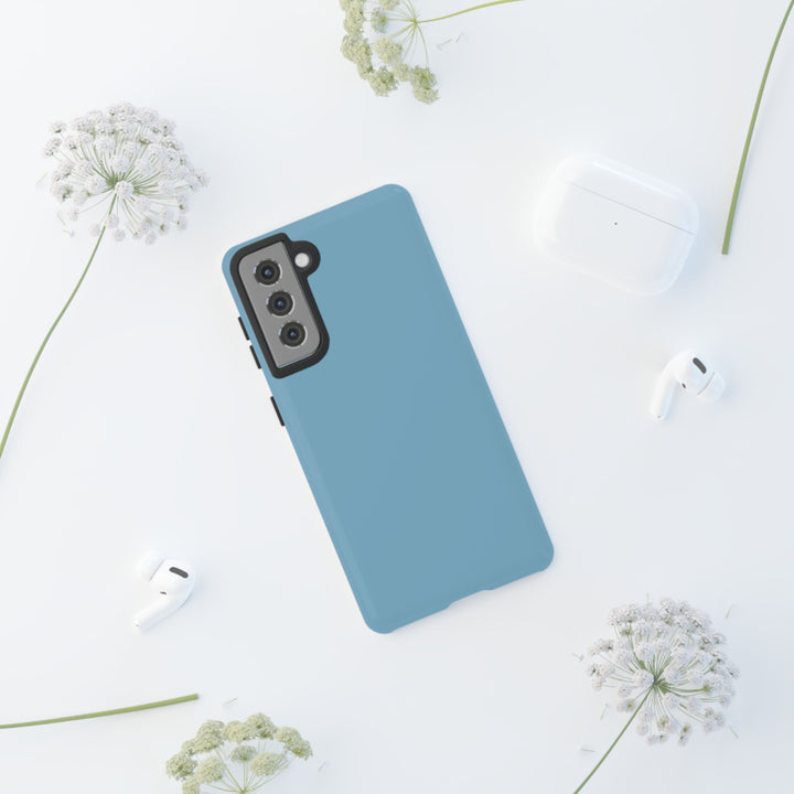 Premium Tough Sky Baby Blue Gift for Her Cute Phone Cases for Samsung S25 S24, S23, S22, S21, Iphone, 16, 15, 14, 13 Pro Max Ultra - Studio40ParkLane