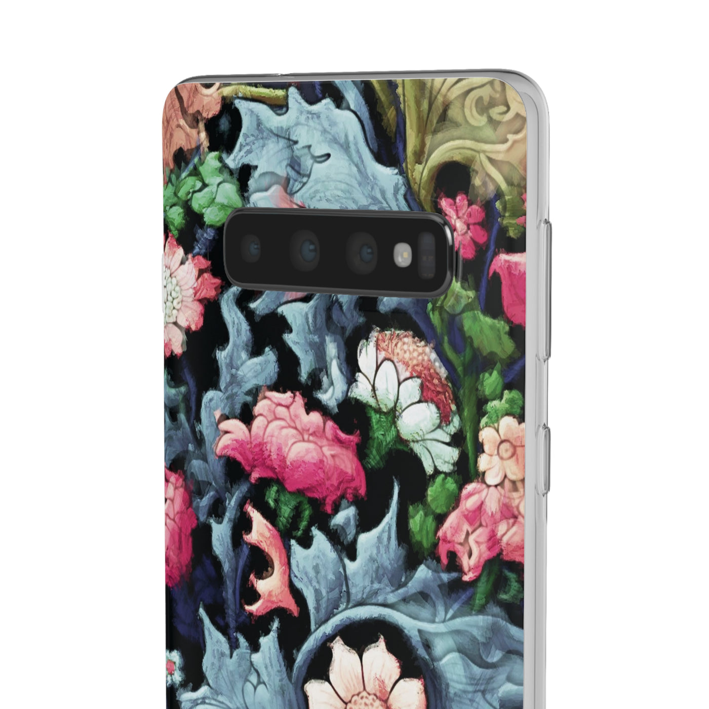 Cute Flexi Samsung Phone Cases, Flowers Galaxy S23 Phone Case, Samsung S22 Case, Samsung S21 Case, S20 Plus