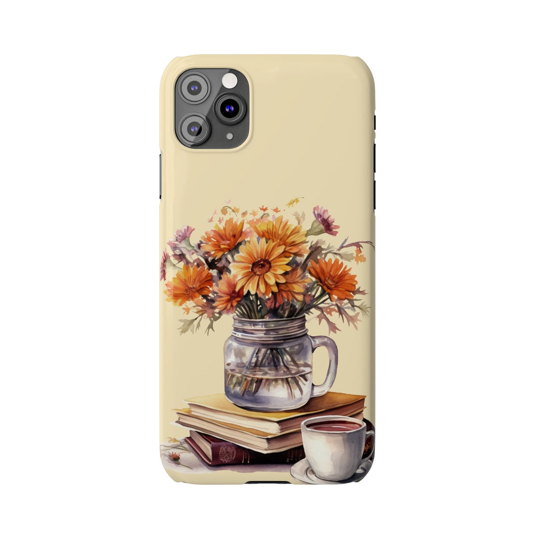 Slim Fall Autumn Leaves Cute Phone Cases for Iphone 16 | iPhone 15 Case | iPhone 15 Pro Max Case, Iphone 14, Iphone 14 Pro Max, Iphone 13, Slim Mom Dad Gift - Studio40ParkLane