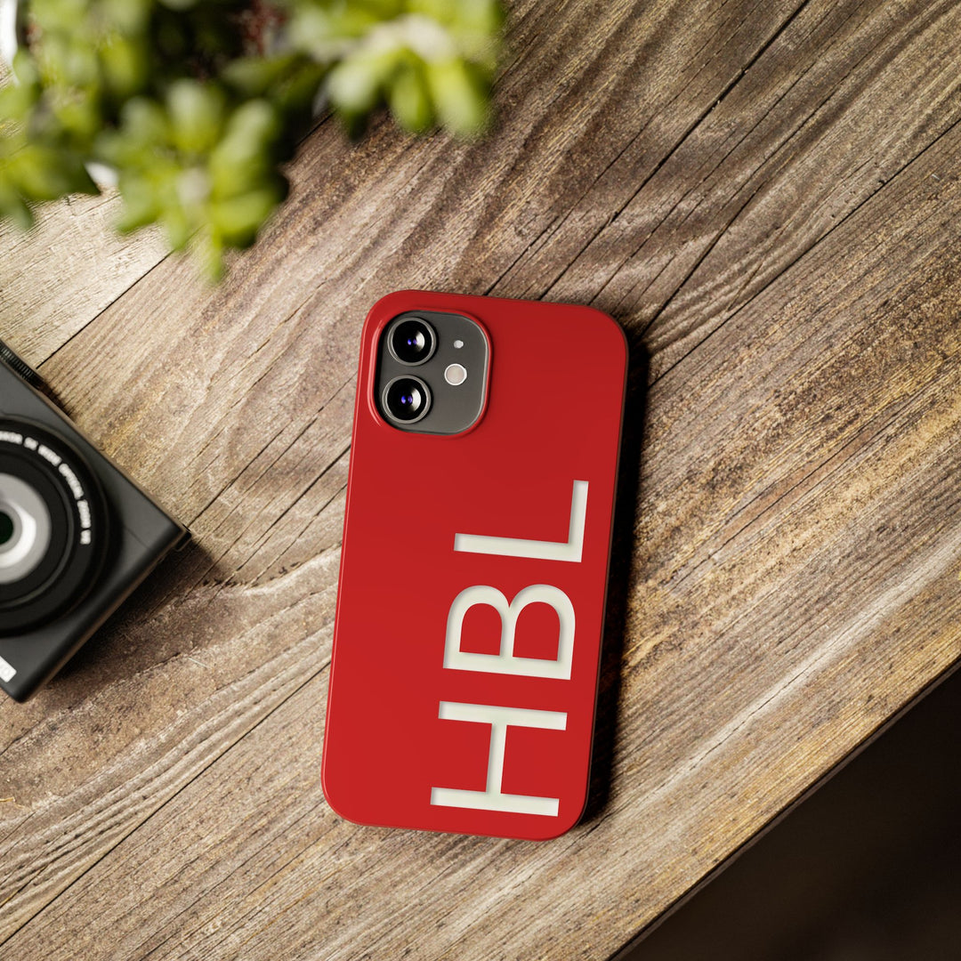 Slim Custom Personalized Red Gift for Her Cute Phone Cases for Iphone 16 Pro Max | iPhone 15 Case | iPhone 15 Pro Max Case, Iphone 14, 13, 12, 11, 10, 8, 7 - Studio40ParkLane