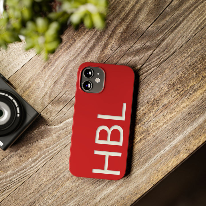Slim Custom Personalized Red Gift for Her Cute Phone Cases for Iphone 16 Pro Max | iPhone 15 Case | iPhone 15 Pro Max Case, Iphone 14, 13, 12, 11, 10, 8, 7 - Studio40ParkLane