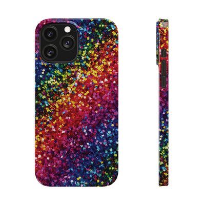 Slim Non-Glitter Muted Color Faux Play on Glitter Effect Gift for Her Cute Phone Cases for Iphone 16 Pro Max | iPhone 15 Case | iPhone 15 Pro Max Case, Iphone 14, Iphone 14 Pro Max, Iphone 13 12 11 8 7