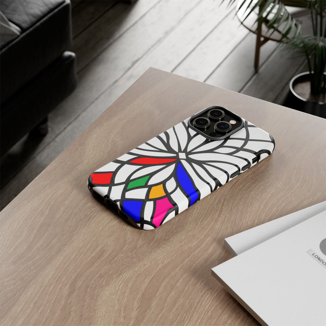 Impact Resistant, Colored Mosaic, Cute Phone Cases for Samsung S24, S23, S22, S21, IPhone 15 pro Iphone 14 pro Iphone 13 IPhone 12 Iphone 11 - Studio40ParkLane