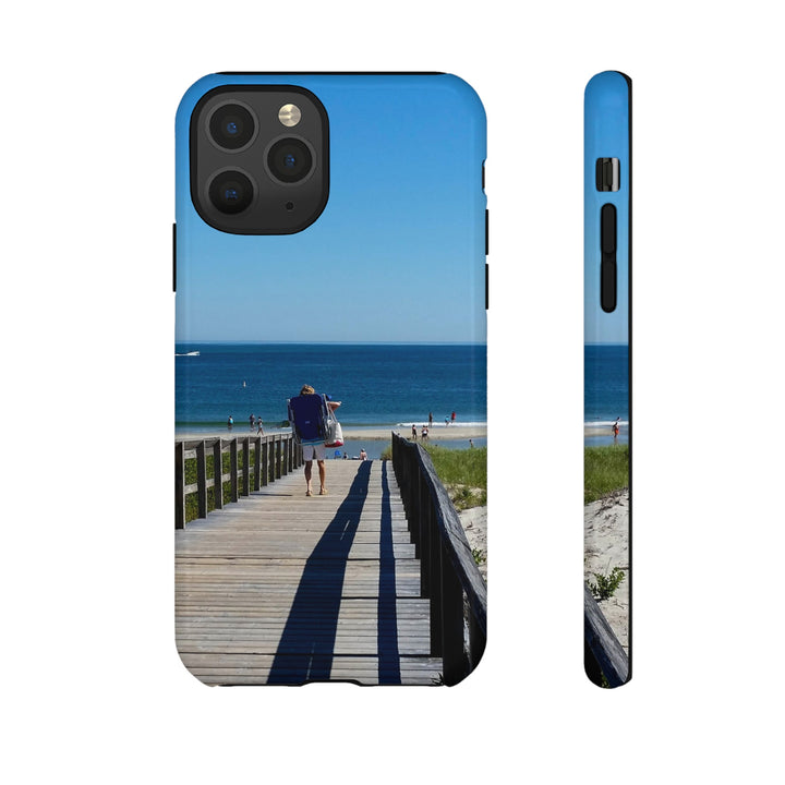 Cute Samsung Case | Cool Iphone Case | Summer Beach Walk, Samsung S24, S23, S22, S21, IPhone 15 Case | Iphone 14 Case, Iphone 13 Case - Studio40ParkLane