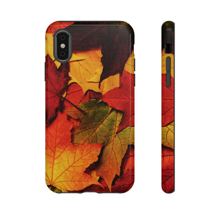 Autumn Fall Leaves Gift Cute Phone Case for, Samsung Galaxy S24, S23, S22, S21, IPhone 16 Case | Iphone 15, Iphone 14, IPhone 13 Case Mom Dad Gift - Studio40ParkLane