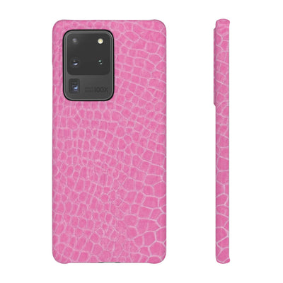 Snap Non Leather Pink Color Pattern Gift for Her Cute Phone Cases for Samsung Galaxy S24, S23, S22, S21, S20, Plus, Ultra, Iphone 16, 15, 14, Pro and Max - Studio40ParkLane