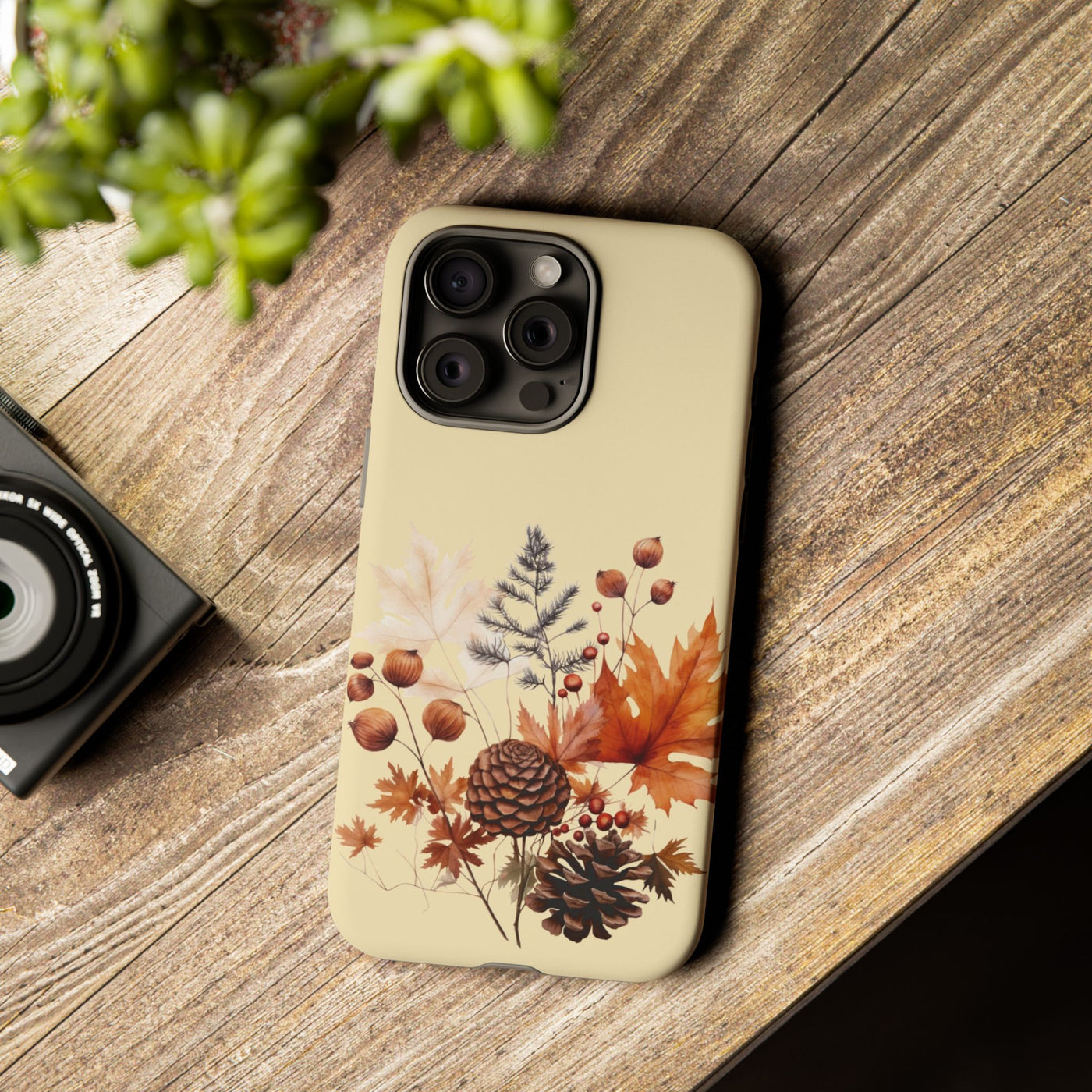 Fall Leaves Foliage Cute Phone Case for, Samsung Galaxy S24, S23, S22, S21, IPhone 16 Case | Iphone 15, Iphone 14, IPhone 13 Case Mom Dad Gift