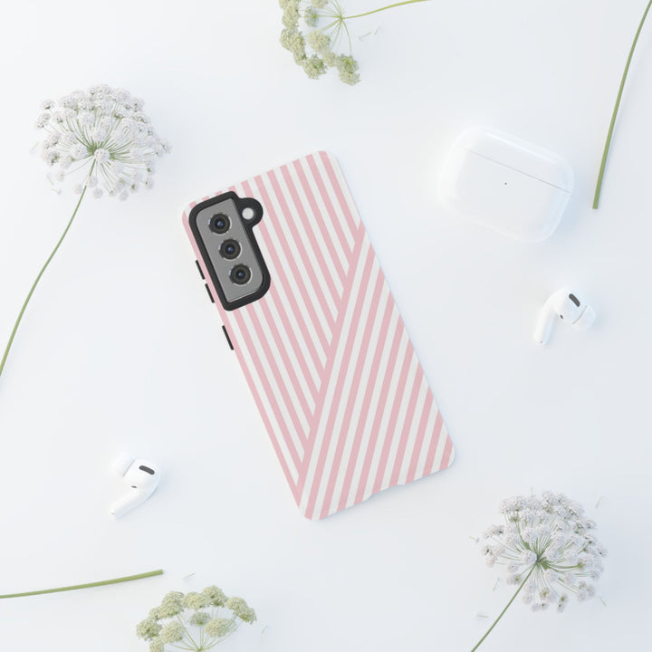 Custom Personalized Tough Phone Case - Aesthetic Stripes - For iPhone 17 Pro Max iPhone 16 Pro iPhone 15 Iphone 14 Iphone 13 Plus 13 12 11 - Studio40ParkLane