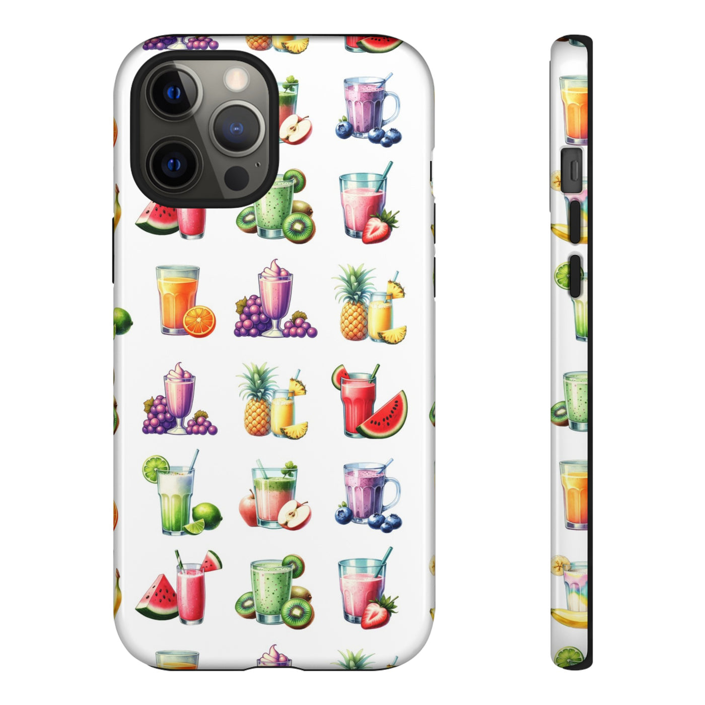 Cute Samsung Case | Cool Iphone Case | Tropical Summer Fruit Cocktail, Samsung S24, S23, S22, S21, IPhone 15 Case | Iphone 14 Case, Iphone 13 Case