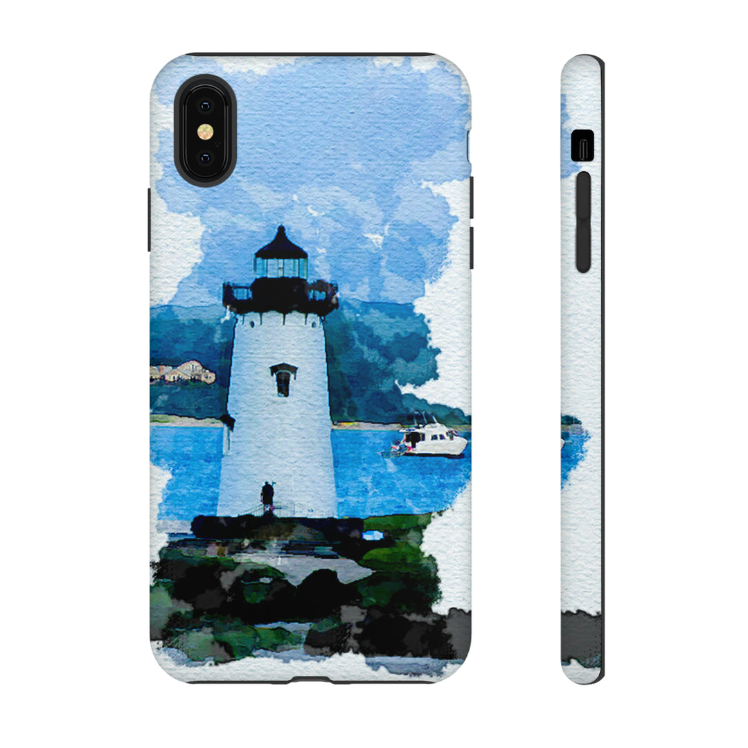 Cool Phone Case | Summer Lighthouse, For iPhone 15 Case | iPhone 15 Pro Case, Iphone 14 Case, Iphone 14 Pro Max Case, Protective Iphone Case - Studio40ParkLane
