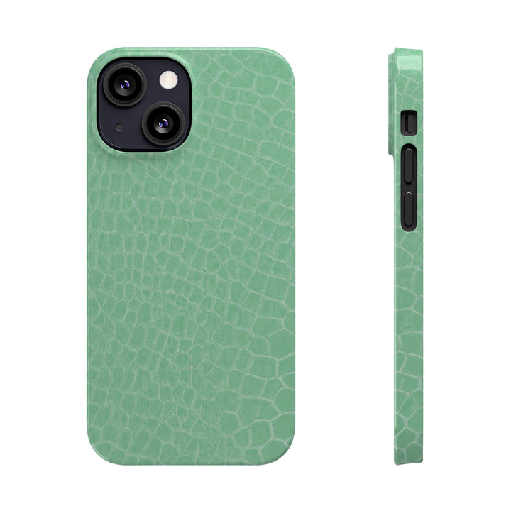 Slim Non Leather Mint Color Pattern Gift for Her Cute Phone Cases for Iphone 16 Pro Max | iPhone 15 Case | iPhone 15 Pro Max Case, Iphone 14, 13, 12, 11, 10, 8, 7 - Studio40ParkLane