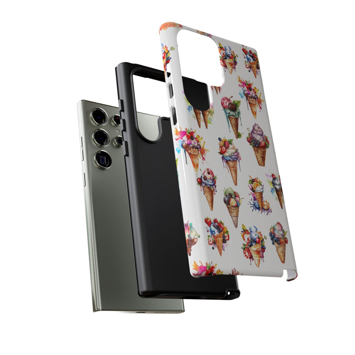Impact Resistant, Summer Icecream, Cute Phone Cases for Samsung S24, S23, S22, S21, IPhone 15 pro, Iphone 14 pro, Iphone 13 IPhone 12, Iphone 11 - Studio40ParkLane