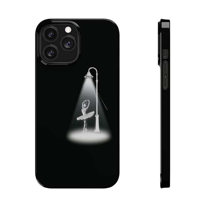 Slim Ballet Dancer Spotlight Gift for Her Cute Phone Cases for Iphone 16 Pro Max | iPhone 15 Case | iPhone 15 Pro Max Case, Iphone 14, 13, 12, 11, 10, 8, 7 - Studio40ParkLane