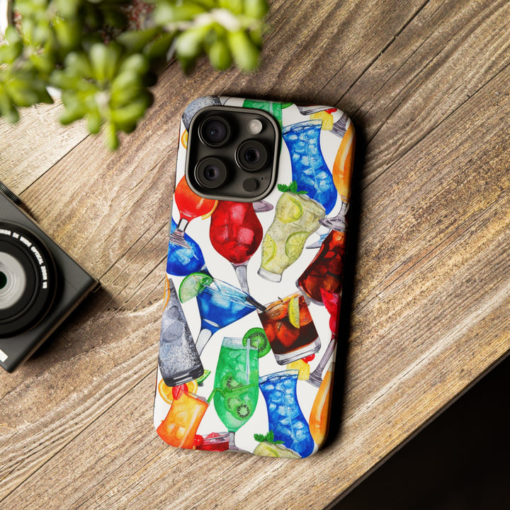 Cute Samsung Case | Cool Iphone Case | Summer Fruit Cocktail, Samsung S24, S23, S22, S21, IPhone 15 Case | Iphone 14 Case, Iphone 13 Case - Studio40ParkLane