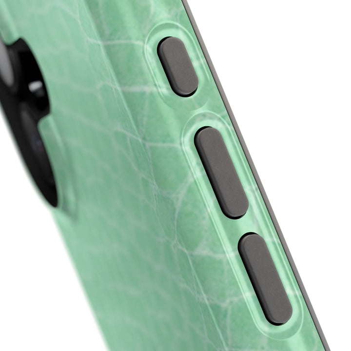 Non Leather Mint Color Pattern Magsafe Cute Phone Case for Iphone Gift for Her, | iPhone 15 Case | iPhone 15 Pro Max Case, Iphone 14, Iphone 14 Pro Max, Iphone 13, Iphone 16 - Studio40ParkLane