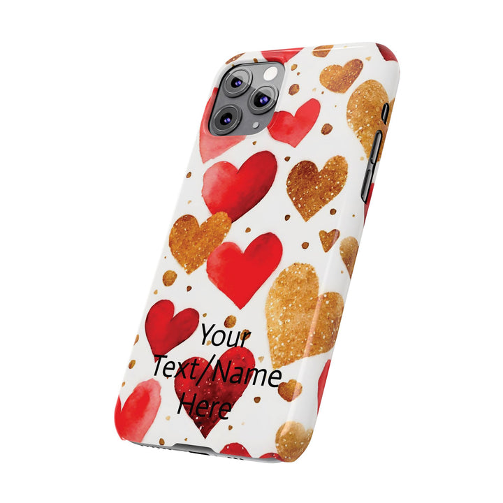 Slim Custom Personalized Valentine Love Gift for Her Cute Phone Cases for Iphone 16 Pro Max | iPhone 15 Case | iPhone 15 Pro Max Case, Iphone 14 - Studio40ParkLane