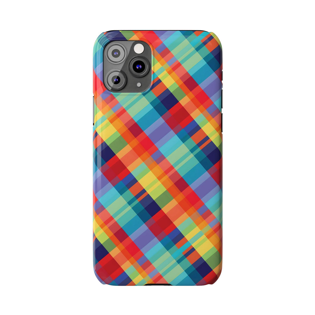 Slim Checkered Plaid Gift for Her Cute Phone Cases for Iphone 16 Pro Max | iPhone 15 Case | iPhone 15 Pro Max Case, Iphone 14, 13, 12, 11, 10, 8, 7 - Studio40ParkLane