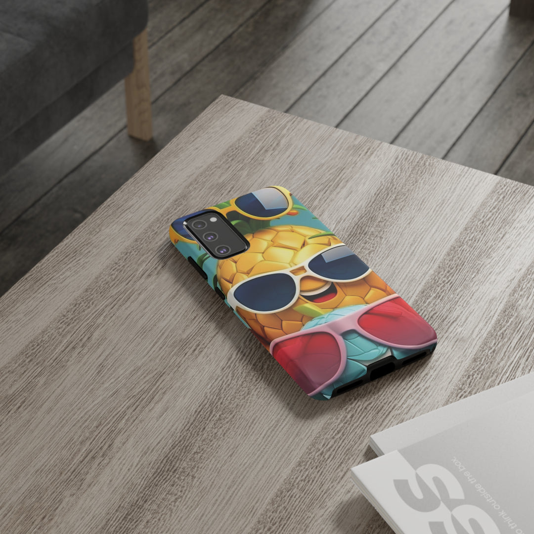 Cute Samsung Phone Case | Aesthetic Samsung Phone Case | Galaxy S23, S22, S21, S20 | Summer Pineapple Fruit, Protective Phone Case - Studio40ParkLane