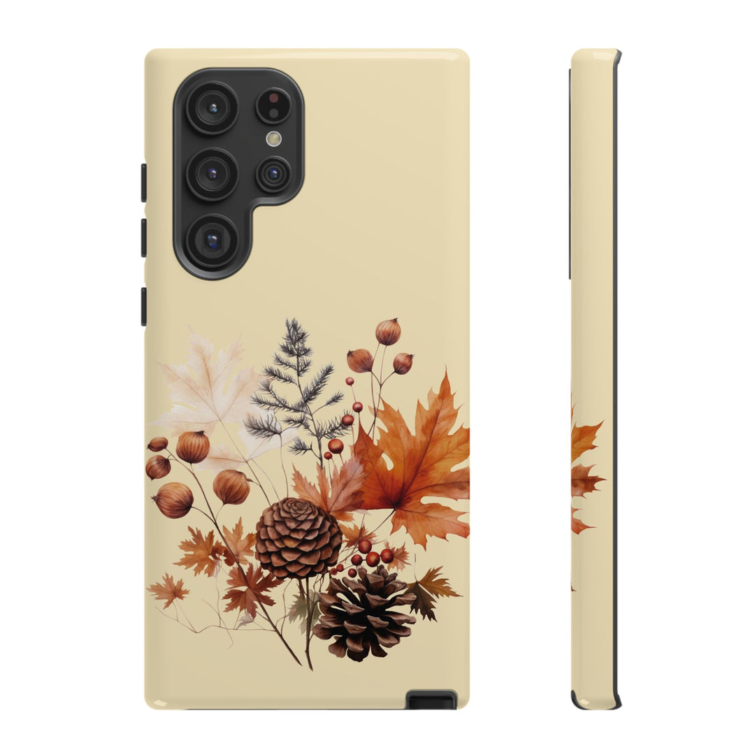 Fall Leaves Foliage Cute Phone Case for, Samsung Galaxy S24, S23, S22, S21, IPhone 16 Case | Iphone 15, Iphone 14, IPhone 13 Case Mom Dad Gift - Studio40ParkLane