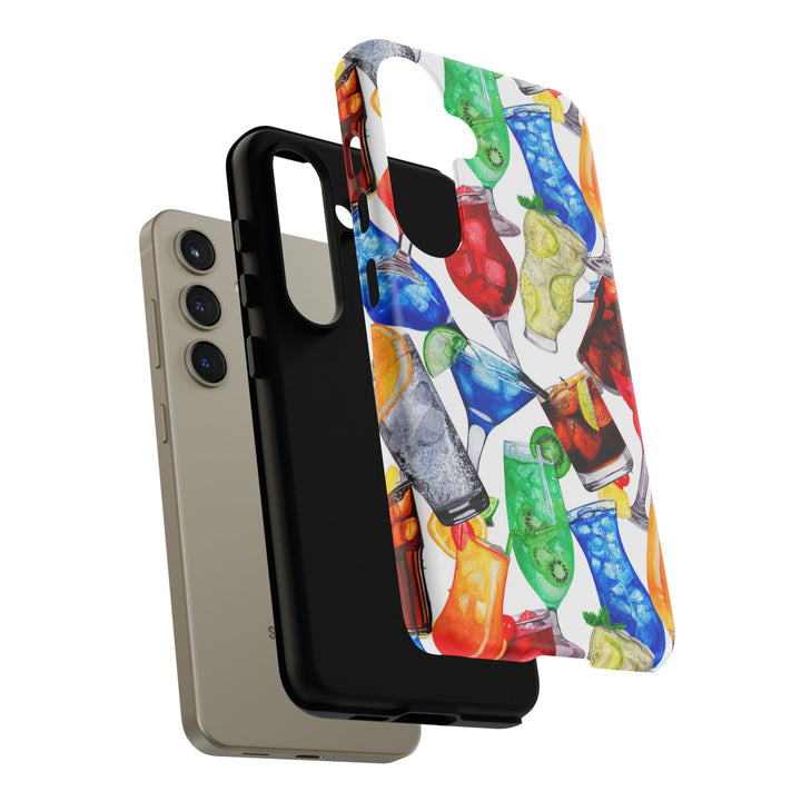 Cute Samsung Case | Cool Iphone Case | Summer Fruit Cocktail, Samsung S24, S23, S22, S21, IPhone 15 Case | Iphone 14 Case, Iphone 13 Case - Studio40ParkLane