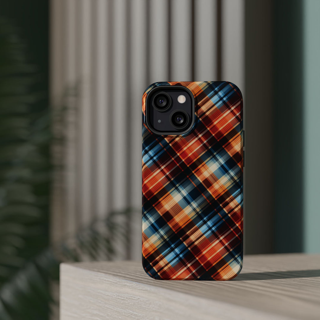Checkered Plaid Magsafe Gift for Her Cute Phone Case for Iphone, | iPhone 16 | iPhone 15 Pro Max, Iphone 14 Pro Max, 13 12 11 10 9 8 7 - Studio40ParkLane