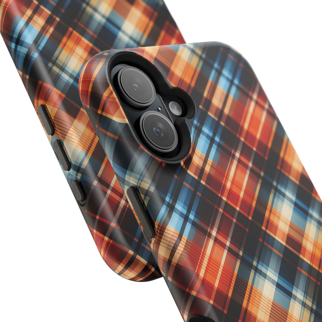 Checkered Plaid Magsafe Gift for Her Cute Phone Case for Iphone, | iPhone 16 | iPhone 15 Pro Max, Iphone 14 Pro Max, 13 12 11 10 9 8 7 - Studio40ParkLane