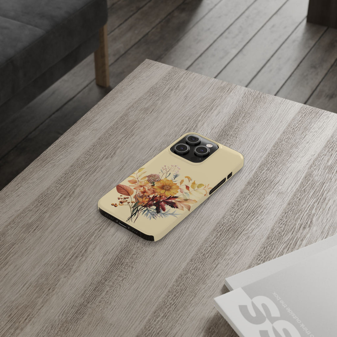 Slim Fall Autumn Leaves Gift for Her Cute Phone Cases for Iphone 16 | iPhone 15 Case | iPhone 15 Pro Max Case, Iphone 14, Iphone 14 Pro Max, Iphone 13, Slim - Studio40ParkLane