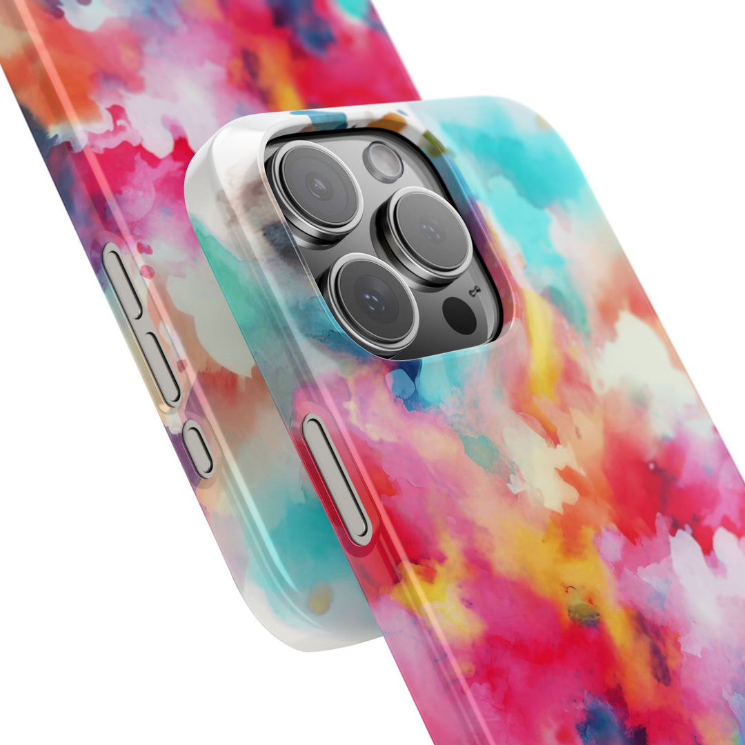 Slim Paint Splash Gift for Her Cute Phone Cases for Iphone 16 Pro Max | iPhone 15 Case | iPhone 15 Pro Max Case, Iphone 14, Iphone 14 Pro Max, Iphone 13 12 11 8 7 - Studio40ParkLane