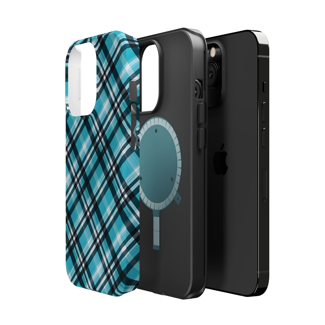Checkered Plaid Magsafe Gift for Her Cute Phone Case for Iphone, | iPhone 16 | iPhone 15 Pro Max, Iphone 14 Pro Max, 13 12 11 10 9 8 7 - Studio40ParkLane
