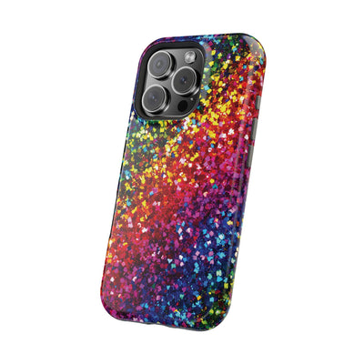 Non Glitter Color Composition Magsafe Cute Phone Case for Iphone Gift for Her,  | iPhone 15 Case | iPhone 15 Pro Max Case, Iphone 14, Iphone 14 Pro Max, Iphone 13, Iphone 16