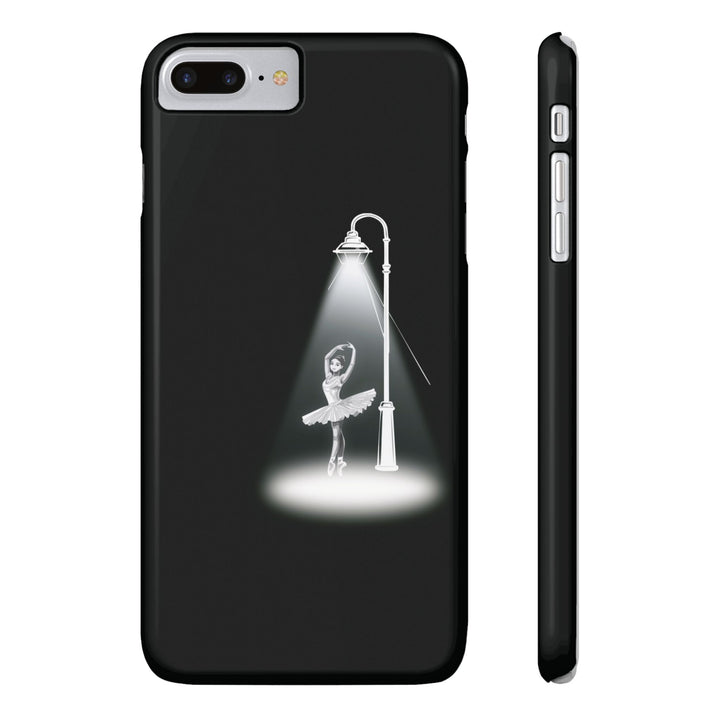 Slim Ballet Dancer Spotlight Gift for Her Cute Phone Cases for Iphone 16 Pro Max | iPhone 15 Case | iPhone 15 Pro Max Case, Iphone 14, 13, 12, 11, 10, 8, 7 - Studio40ParkLane