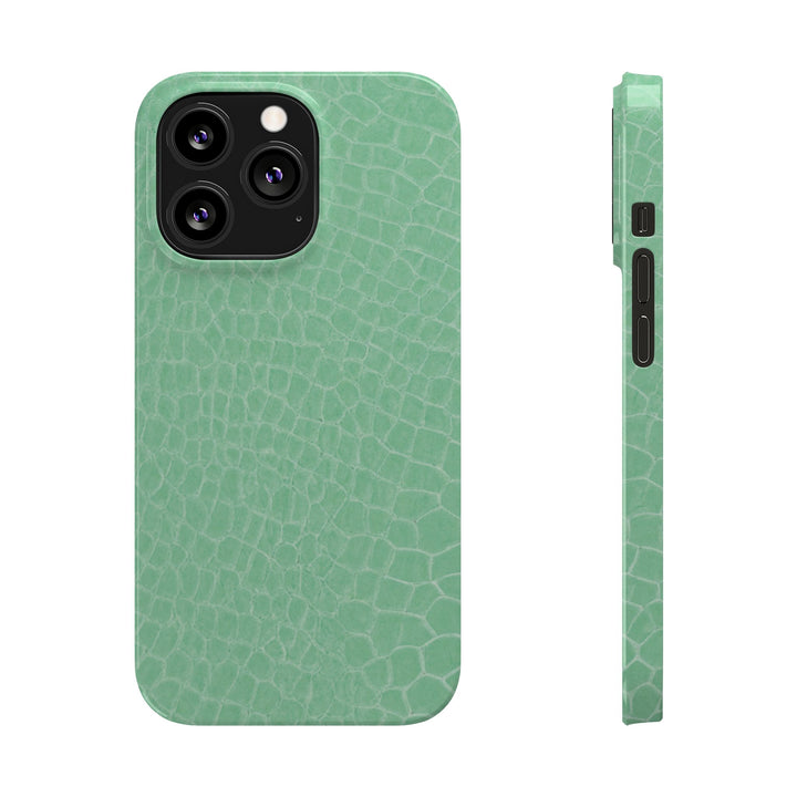 Slim Non Leather Mint Color Pattern Gift for Her Cute Phone Cases for Iphone 16 Pro Max | iPhone 15 Case | iPhone 15 Pro Max Case, Iphone 14, 13, 12, 11, 10, 8, 7 - Studio40ParkLane