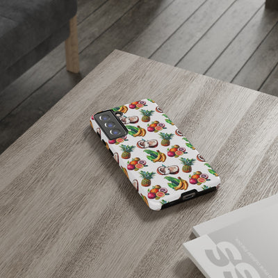 Cute Samsung Case | Cool Iphone Case | Tropical Summer Fruit, Samsung S24, S23, S22, S21, IPhone 15 Case | Iphone 14 Case, Iphone 13 Case