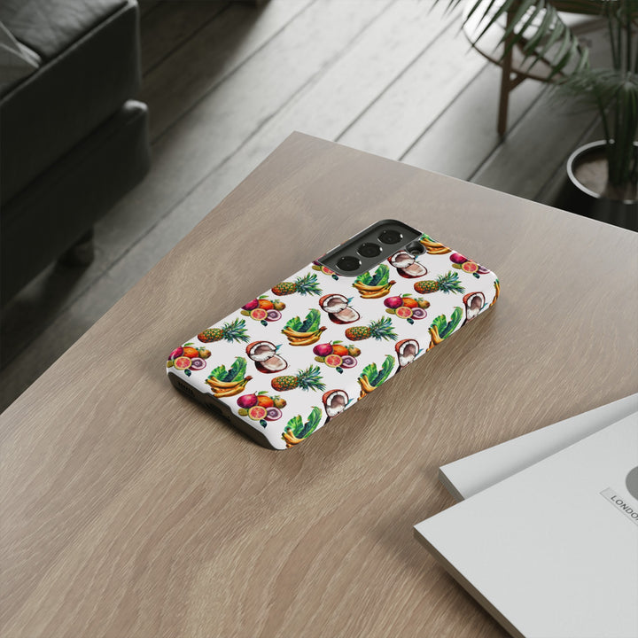Cute Samsung Case | Cool Iphone Case | Tropical Summer Fruit, Samsung S24, S23, S22, S21, IPhone 15 Case | Iphone 14 Case, Iphone 13 Case - Studio40ParkLane
