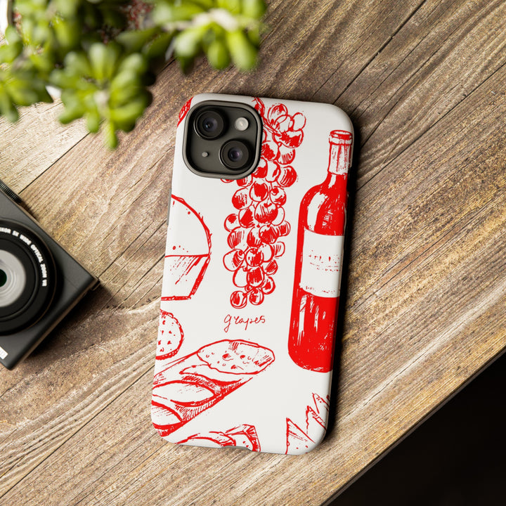 Impact Resistant, Italian French, Cute Phone Cases for Samsung S24, S23, S22, S21, IPhone 15 pro Iphone 14 pro Iphone 13 IPhone 12 Iphone 11 - Studio40ParkLane