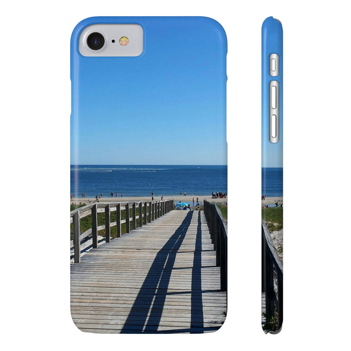 Slim Cute Phone Cases for Iphone - | iPhone 15 Case | iPhone 15 Pro Max Case, Iphone 14 Case, Iphone 14 Pro Max, Iphone 13, Summer Beach Walk - Studio40ParkLane