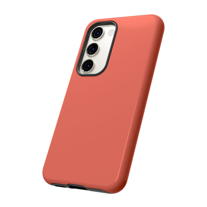 Premium Tough Coral Pink Orange Gift for Her Cute Phone Cases for Samsung S25 S24, S23, S22, S21, Iphone, 16, 15, 14, 13 Pro Max Ultra - Studio40ParkLane