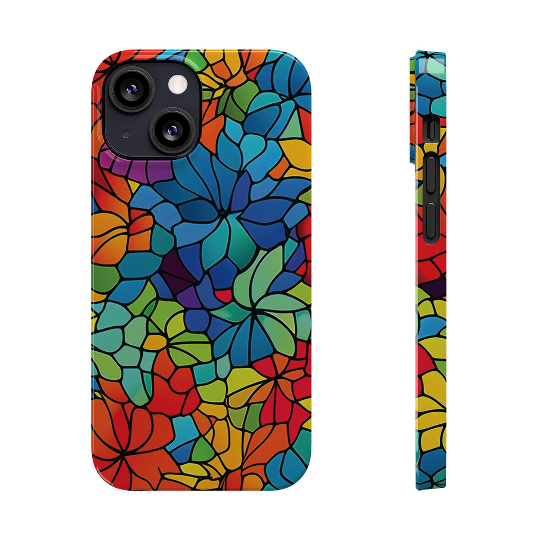 Slim Window Style Mosaic Gift for Her Cute Phone Cases for Iphone 16 Case | iPhone 15 Case | iPhone 15 Pro Max Case, Iphone 14, Iphone 14 Pro Max, Iphone 13 - Studio40ParkLane