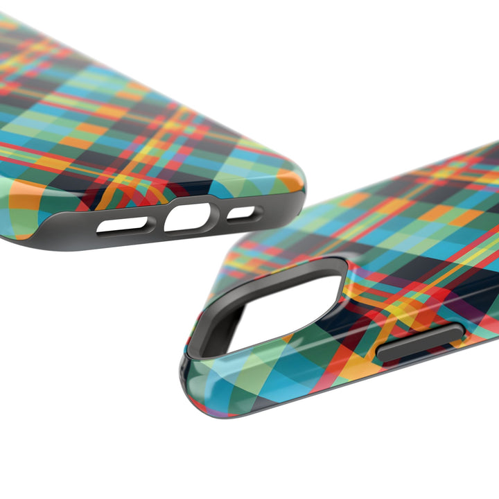 Checkered Plaid Magsafe Gift for Her Cute Phone Case for Iphone, | iPhone 16 | iPhone 15 Pro Max, Iphone 14 Pro Max, 13 12 11 10 9 8 7 - Studio40ParkLane