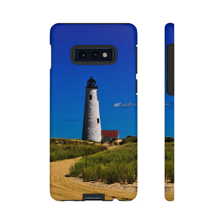 Cute Samsung Phone Case | Aesthetic Samsung Phone Case | Lighthouse Beach | Galaxy S23, S22, S21, S20 | Luxury Double Layer | Cool - Studio40ParkLane