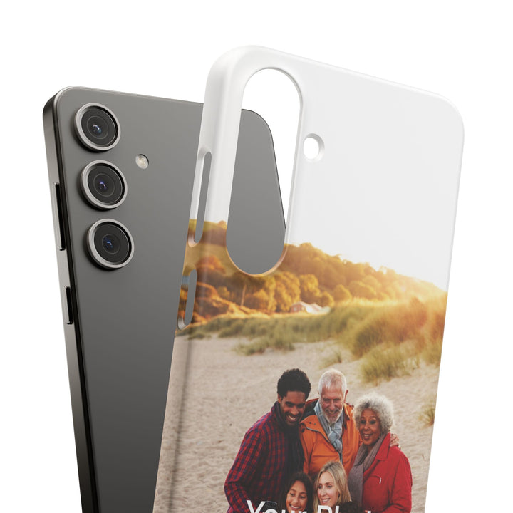 Snap Custom Personalized Family/Pet Cute Phone Cases for Samsung Galaxy S24, S23, S22, S21, S20, Plus, Ultra, Iphone 16, 15, 14, Pro and Max - Studio40ParkLane