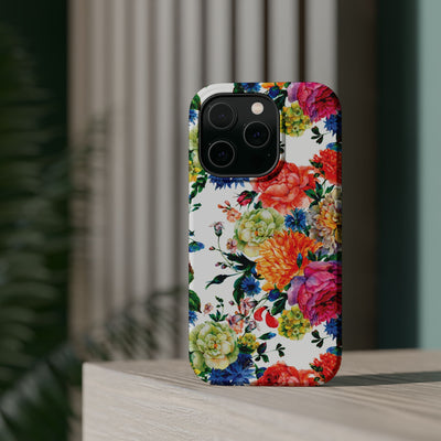 Spring Flowers Magsafe Cute Phone Case for Iphone Gift for Her, iPhone 16 Case iPhone 15 Pro Max Case, Iphone 14, Iphone 14 Pro Max, 13, 12 - Studio40ParkLane