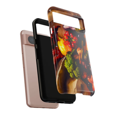 Impact Resistant, Fall Farm Vegetables, Cute Phone Cases for Samsung S24, S23, S22, S21, IPhone 15 pro Iphone 14 pro Iphone 13 IPhone 12 Iphone 11