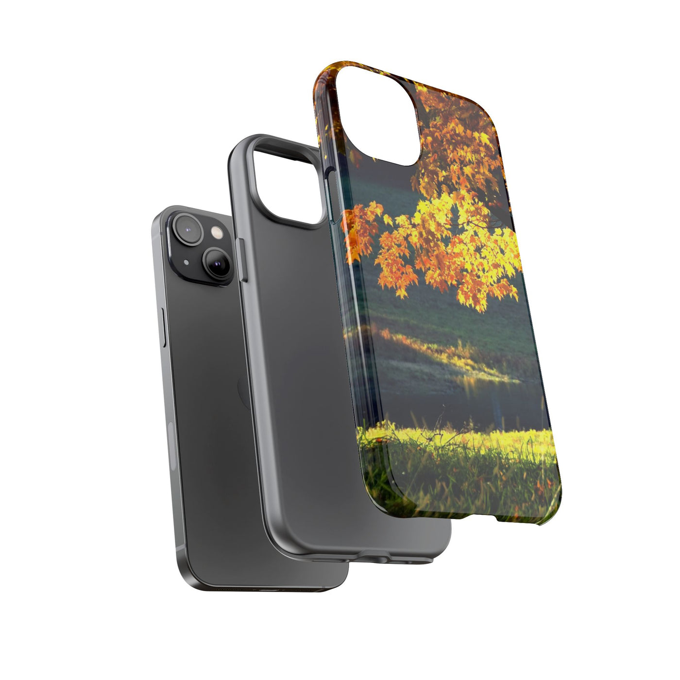 Impact Resistant, Fall Leaves Collage, Cute Phone Cases for Samsung S24, S23, S22, S21, IPhone 15 pro Iphone 14 pro Iphone 13 IPhone 12 Iphone 11