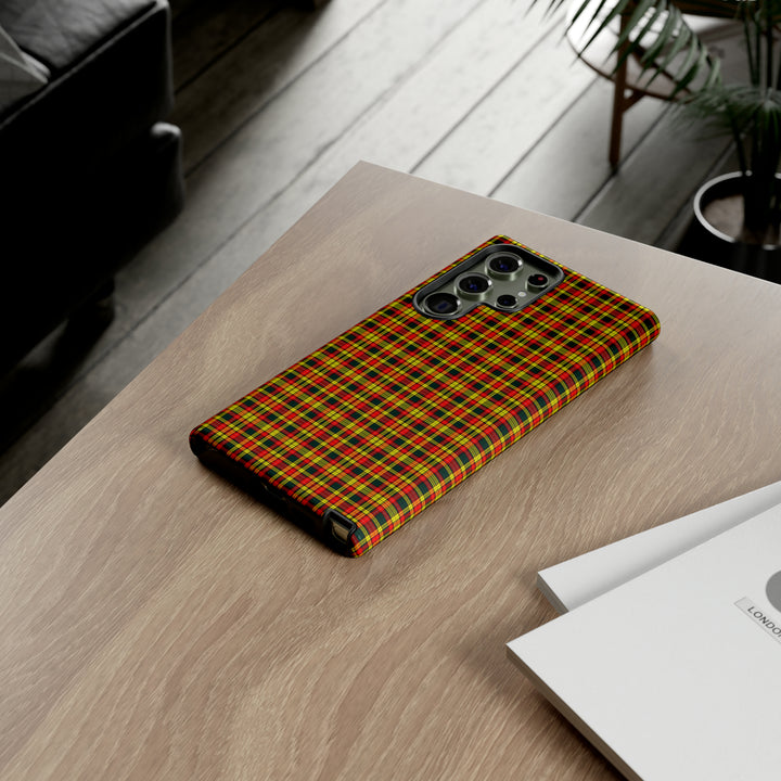 Samsung Galaxy Phone Case | Galaxy S23, S22, S21, S20 | Luxury Case Double Layered | Impact Resistant | Fashionable - Tartan Buchanan - Studio40ParkLane
