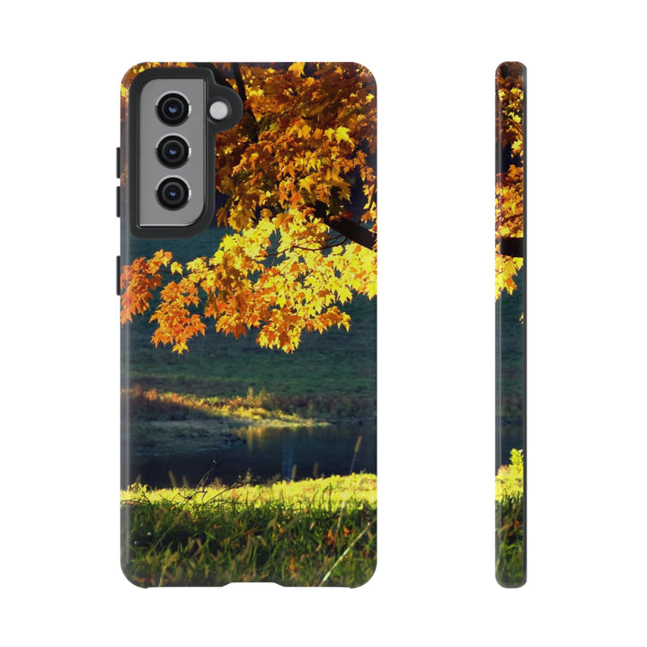 Impact Resistant, Fall Leaves Collage, Cute Phone Cases for Samsung S24, S23, S22, S21, IPhone 15 pro Iphone 14 pro Iphone 13 IPhone 12 Iphone 11 - Studio40ParkLane