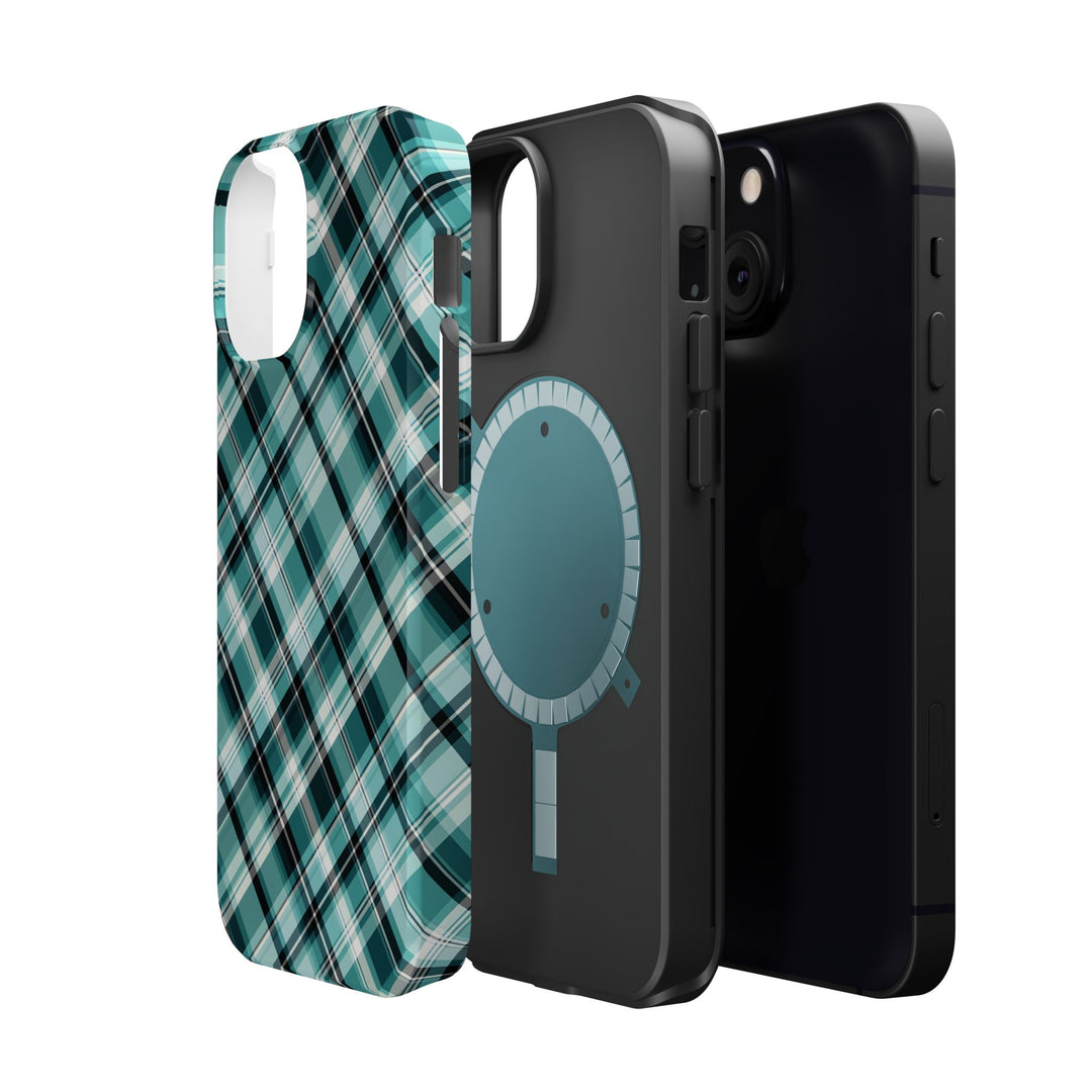 Checkered Plaid Magsafe Gift for Her Cute Phone Case for Iphone, | iPhone 16 | iPhone 15 Pro Max, Iphone 14 Pro Max, 13 12 11 10 9 8 7 - Studio40ParkLane