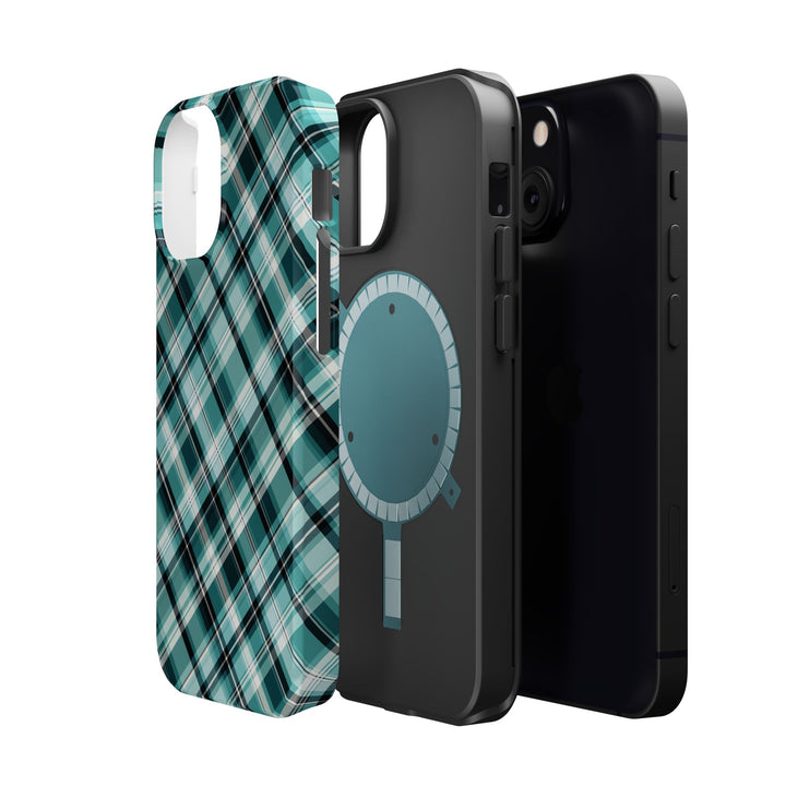 Checkered Plaid Magsafe Gift for Her Cute Phone Case for Iphone, | iPhone 16 | iPhone 15 Pro Max, Iphone 14 Pro Max, 13 12 11 10 9 8 7 - Studio40ParkLane