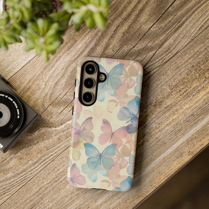 Cute Samsung Case | Cool Iphone Case | Summer Pastel Butterflies, Samsung S24, S23, S22, S21, IPhone 15 Case | Iphone 14 Case, Iphone 13 Case - Studio40ParkLane