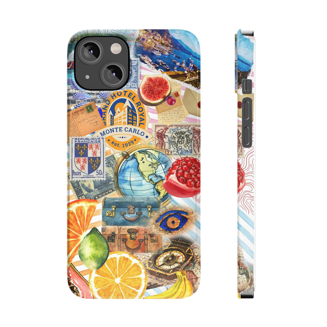 Slim Trendy French Coquette Collage Gift for Her Cute Phone Cases for Iphone 16 Cases | iPhone 15 Case | iPhone 15 Pro Max Case, Iphone 14 Case, Iphone 13, Slim - Studio40ParkLane